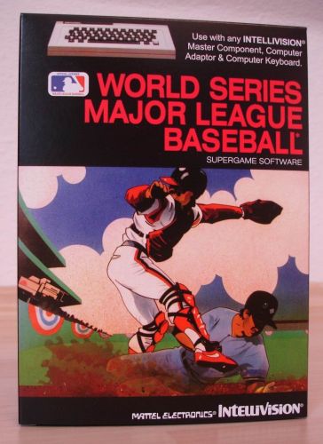 World Series Major League Baseball - NEW Reproduction Empty Box