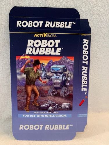 Robot Rubble - Unfolded Box 
