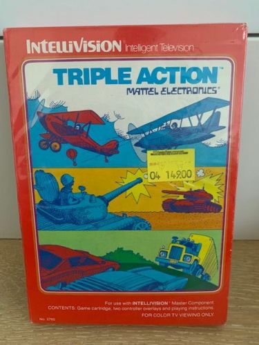 Triple Action - Sealed International (5 language manual)